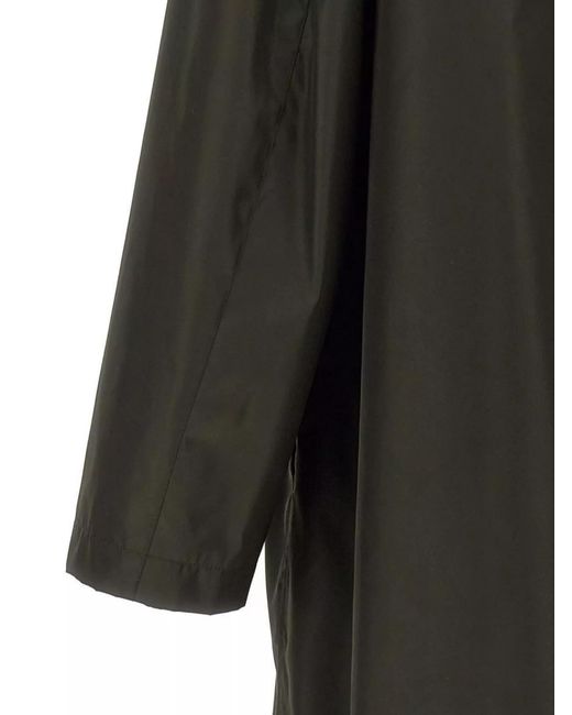 Jil Sander Gray Single-Breasted Coat for men