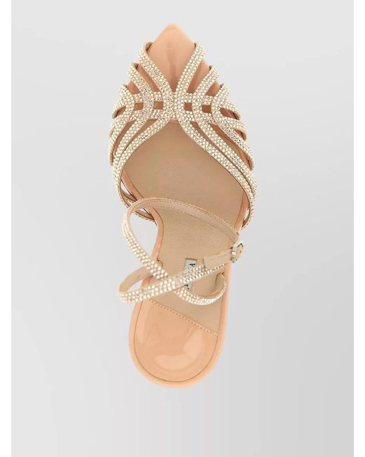 Le Silla Natural Leather Sandals