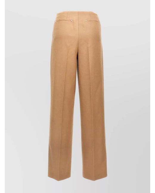 Fendi Natural Tailored Trousers