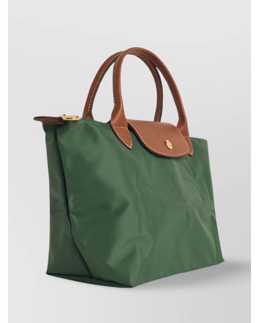 Longchamp Green 'The Original Foldable Tote Bag'