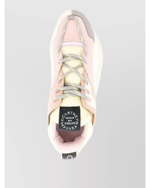 Stella McCartney Natural Vegan Leather Chunky Sneakers