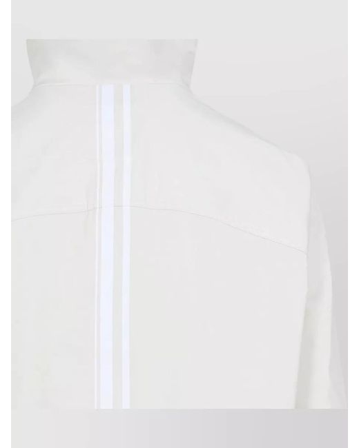 Mordecai White Barakuta Jacket Stand Up Collar Design for men
