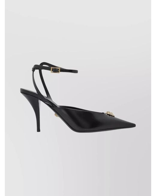 Versace Multicolor Leather Pumps Featuring Medusa Detail