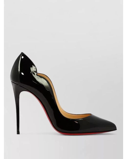 Christian Louboutin Black Patent Leather Pumps