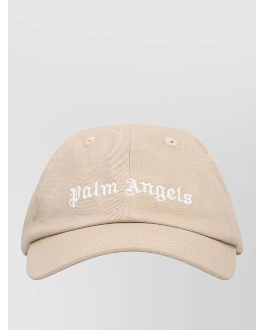 Palm Angels Natural Logo Baseball Cap for men