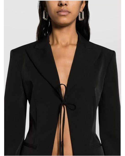 Blumarine Black Single-Breasted Blazer