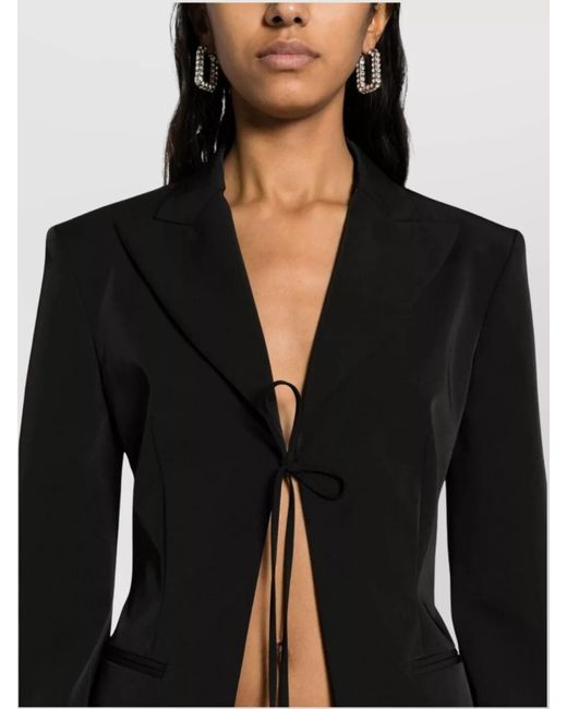 Blumarine Black Single-Breasted Blazer