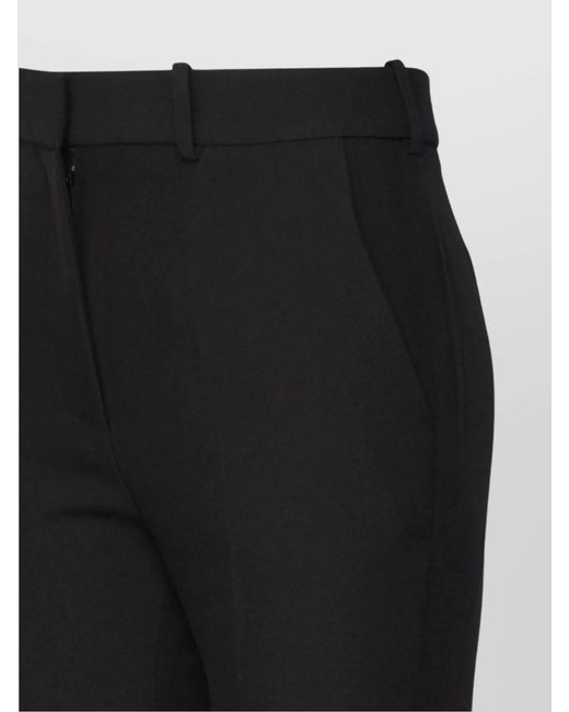 Coperni Blue High-Rise Straight-Leg Tailored Trousers