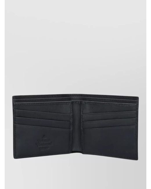 Vivienne Westwood Black Leather Cardholder