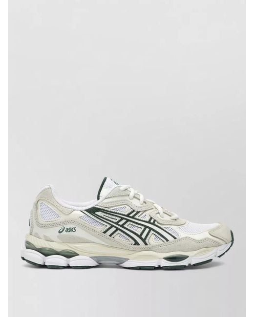 Asics White Sneakers 1203A383Pl 750 Contrast Sole Mesh for men