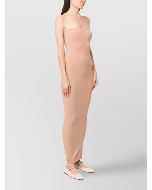 Wolford Multicolor Strapless Jersey Maxi Dress