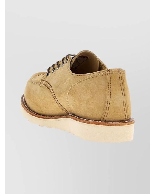 Red Wing Natural Leather Lace-Up Shoes for men