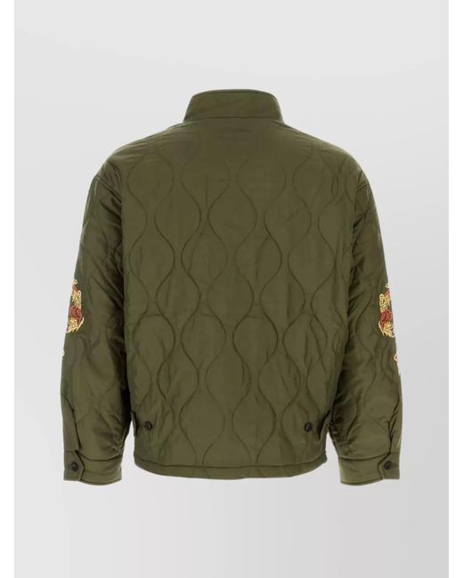 Baracuta Green Quilted Nylon Padded Jacket for men