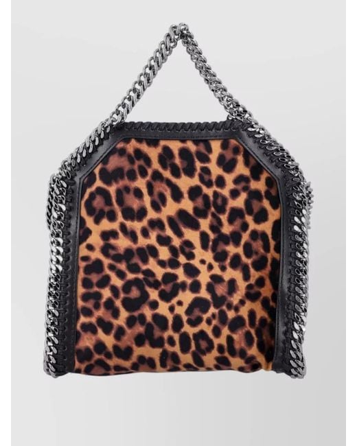 Stella McCartney Gray Falabella Tiny Tote Bag
