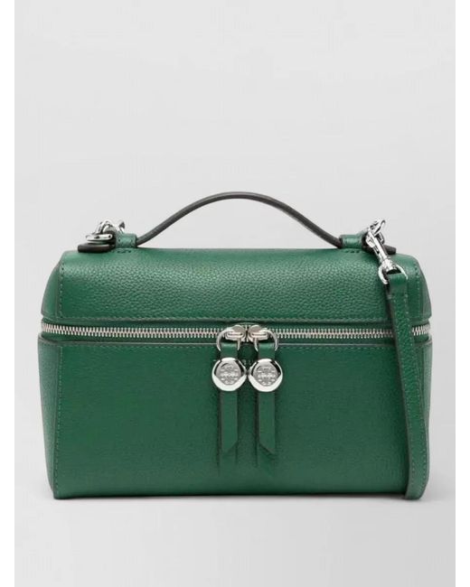 Tory Burch Green Slim Top Handle Crossbody Bag