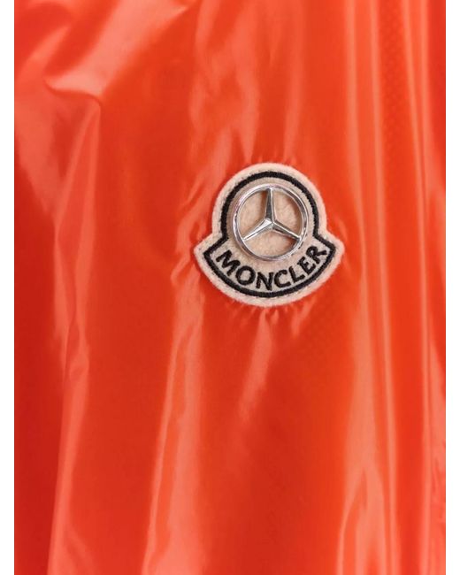 Moncler Genius Orange Anubis 3 Mercedes-Benz Nigoldeneye Hooded Jacket for men