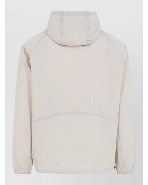 Oakley White Hooded Raincoat for men