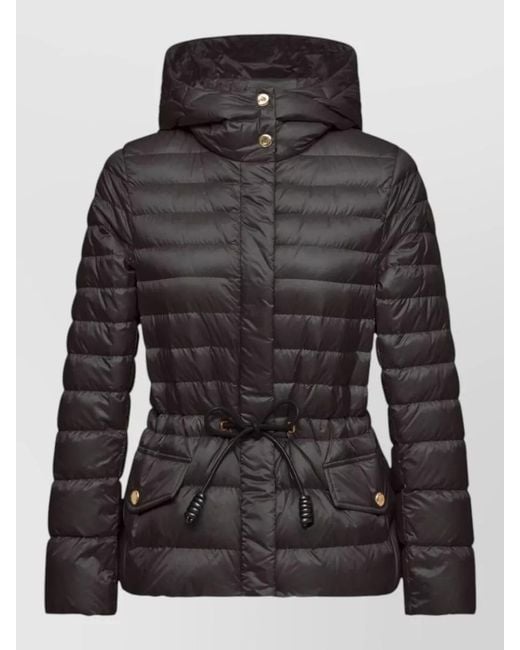 Moncler Black Parka Coat