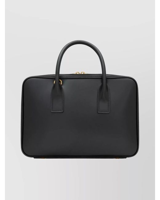 Saint Laurent Black Sac De Jour Small Leather Shoulder Bag