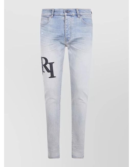 Amiri Blue Skinny Jeans for men