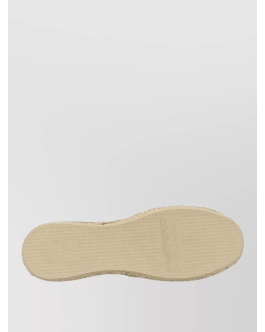 A.P.C. Green Canvas Espadrilles