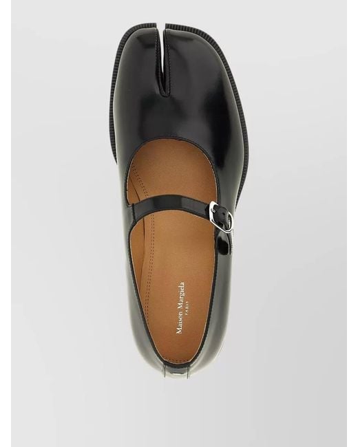 Maison Margiela Black City Tabi Mary Jane Split Toe for men
