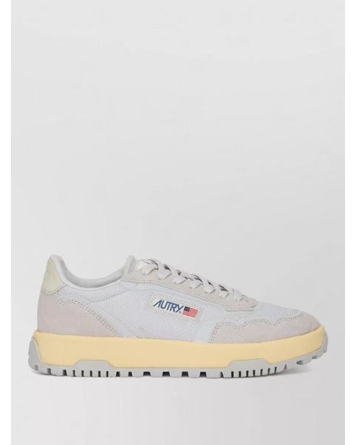 Autry Multicolor Sneakers Everyday Pace Lace Up Design