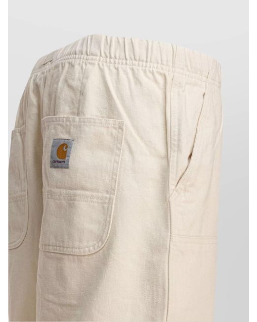 Carhartt Natural Hemp Cotton Straight-Leg Trousers for men