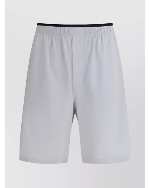 GR10K Gray Printed Deck Shorts for men