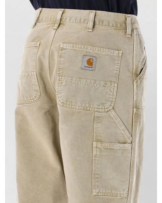 Carhartt Natural Double Knee Organic Canvas Pants for men