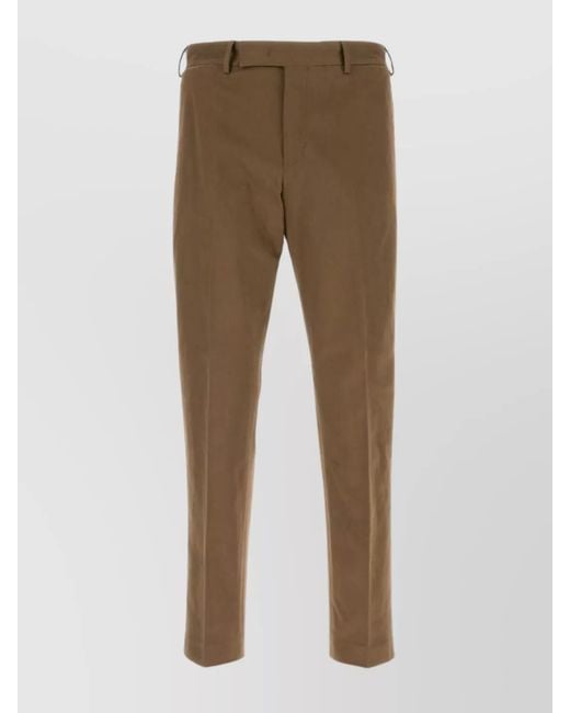 PT Torino Natural Straight-Leg Trousers for men