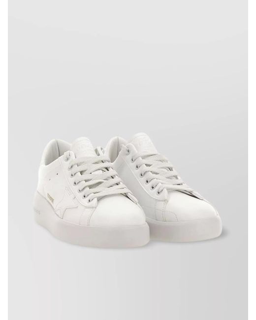 Golden Goose Deluxe Brand Natural Leather Low-Top Sneakers