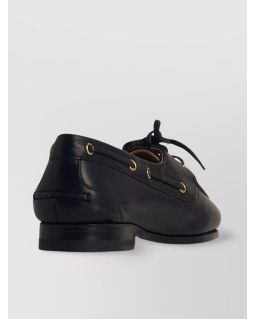 Bally Black Leather Loafers