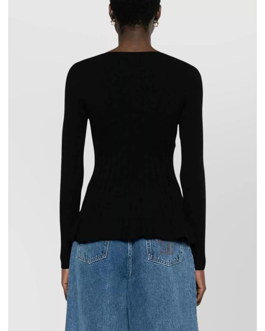 Philosophy Black Knitted Top