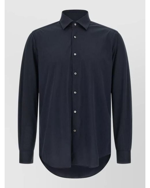 Pal Zileri Blue Capsule Shirt Long Sleeves Button Collar for men