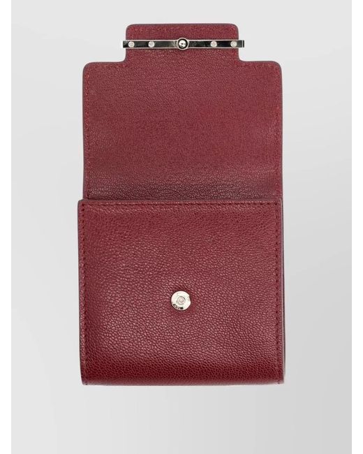 Tom Ford Red Leather Card Holder