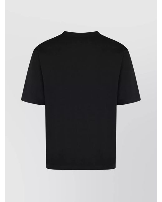 DSquared² Black Cotton Crew-Neck T-Shirt for men