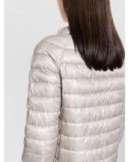 Herno Black Quilted Down Puffer Jacket