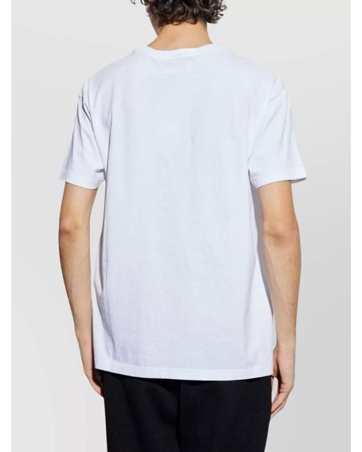 Vivienne Westwood White Cotton Printed Regular-Fit Short-Sleeve T-Shirt