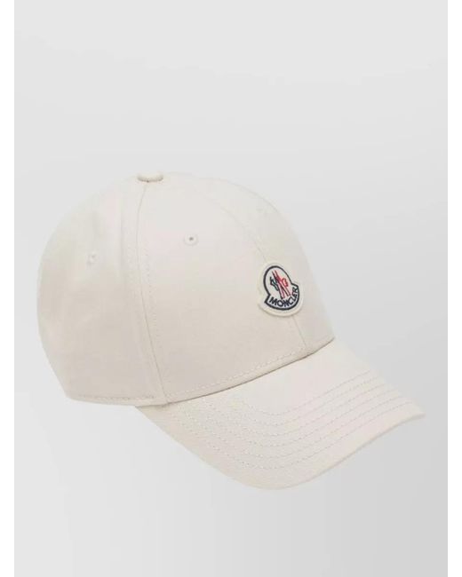 Moncler Natural Logo Baseball Cap