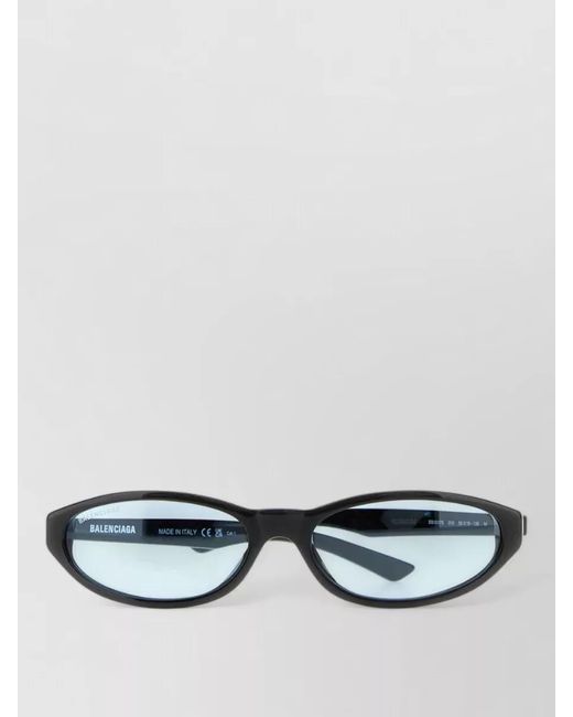 Balenciaga Gray Neo Sunglasses Acetate Frame Uv Protection