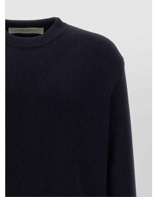 Golden Goose Deluxe Brand Blue Davis Sweater for men