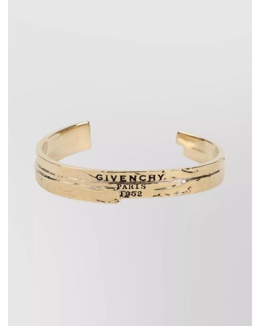 Givenchy Metallic Brass Cuff Bracelet