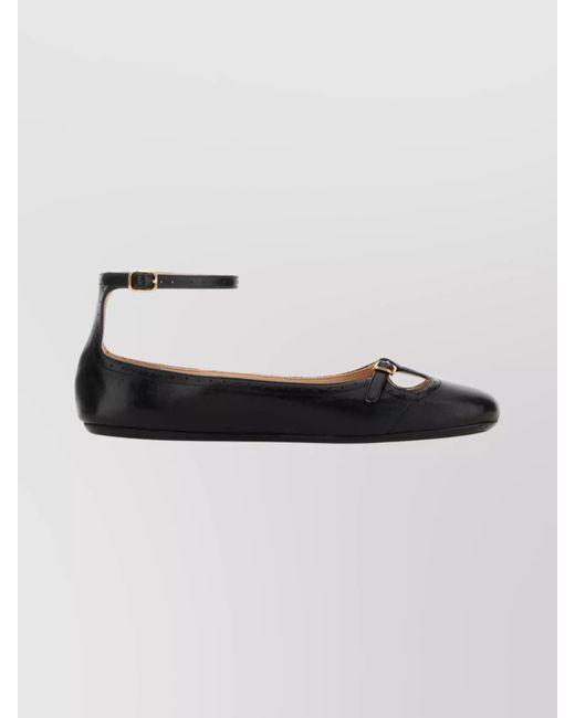 Chloé Multicolor Leather Ballerina Shoes