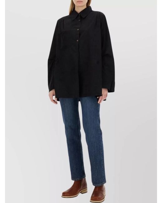 Our Legacy Black Oversized Shirt