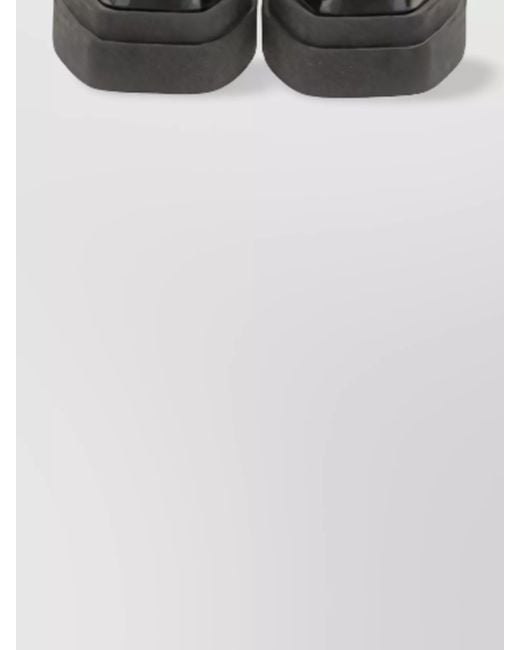MSGM Black Tweed High Waist Shorts