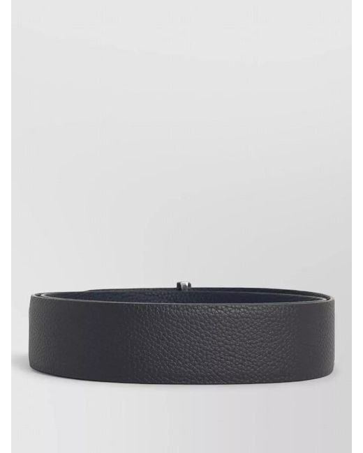 Tom Ford Gray Leather Belt for men