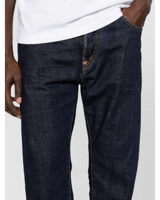 DSquared² Blue Straight-Leg Jeans for men