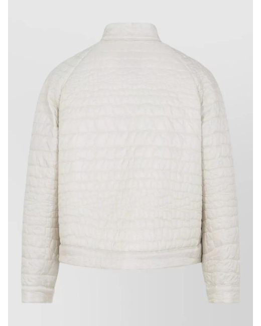 Moncler Natural Down Single-Breasted Coat