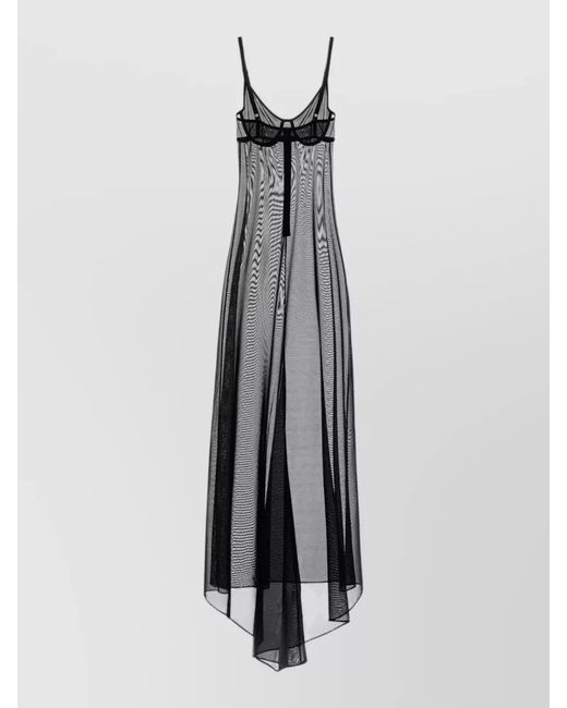 Balenciaga Women's White Stretch Tulle Dress Sheer Asymmetric Layered - toquedesaborminas.com.br Balenciaga Women's White Stretch Tulle Dress Sheer Asymmetric Layered - toquedesaborminas.com.br